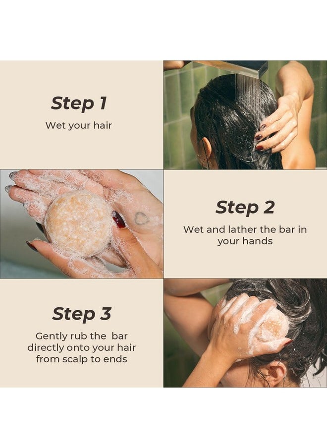 The Earthling Co. - The Earthling Co. Shampoo Bar - Promote Hair Growth, Strengthen & Volumize All Hair Types - Paraben & Sulfate Free formula with Natural, Vegan Ingredients (Vanilla Coconut, 3 oz) - Image 1