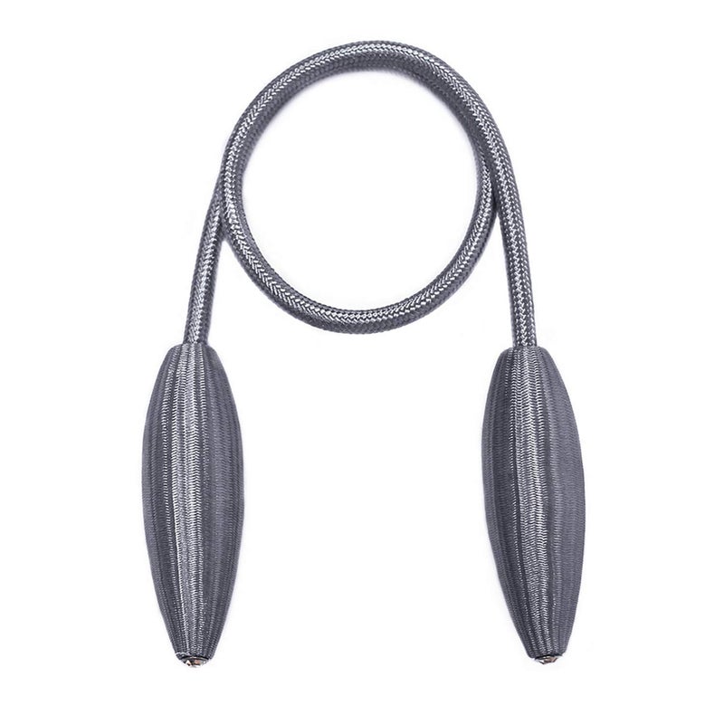 SWTOOL 2-Pack Curtain Holdbacks Curtains Tiebacks Home Decorative Window Drape Twist TieBacks Random Modelling Curtain Holdbacks (Silver) - Image 3