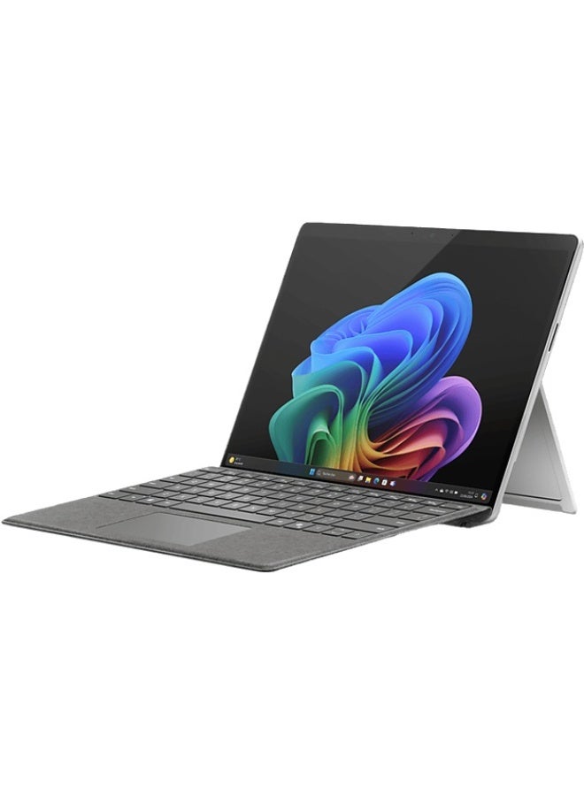 Surface Pro 13" Copilot+ PC | Snapdragon X Elite | 16GB RAM | 512GB SSD | Touch Display | Windows 11 Home | Platinum | Keyboard Included-EP2-65174+TYC Platinum