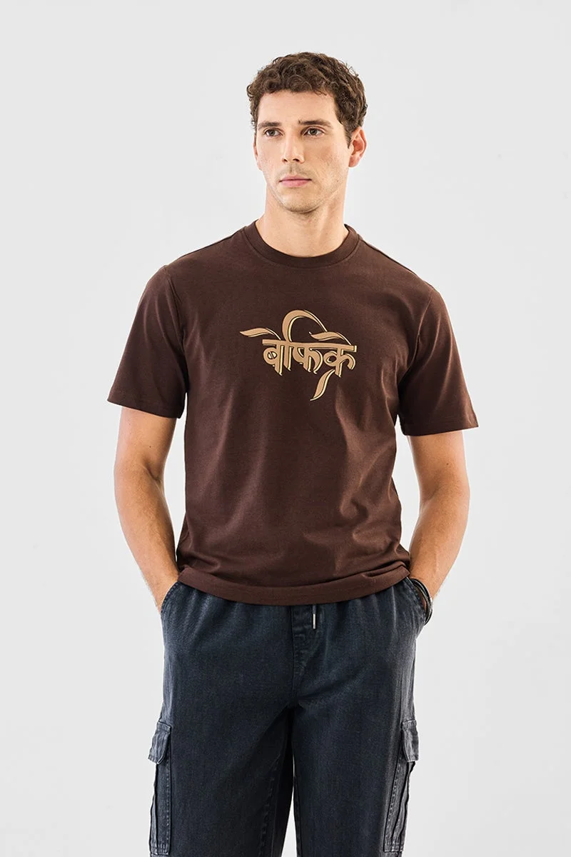 SNITCH Befikre 100% Cotton T-Shirt