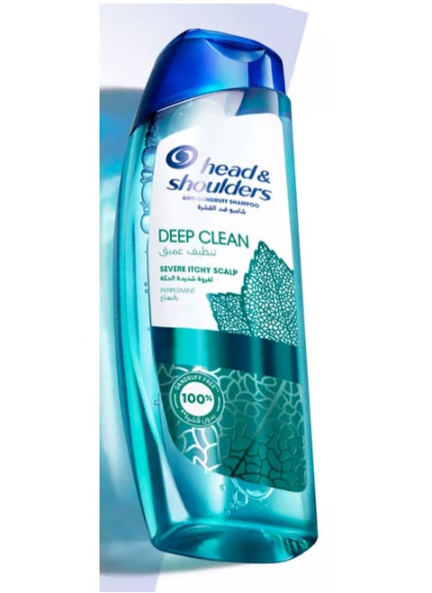 Head & Shoulders Deep Clean Shampoo For Severe Itchy Scalp, 400ml