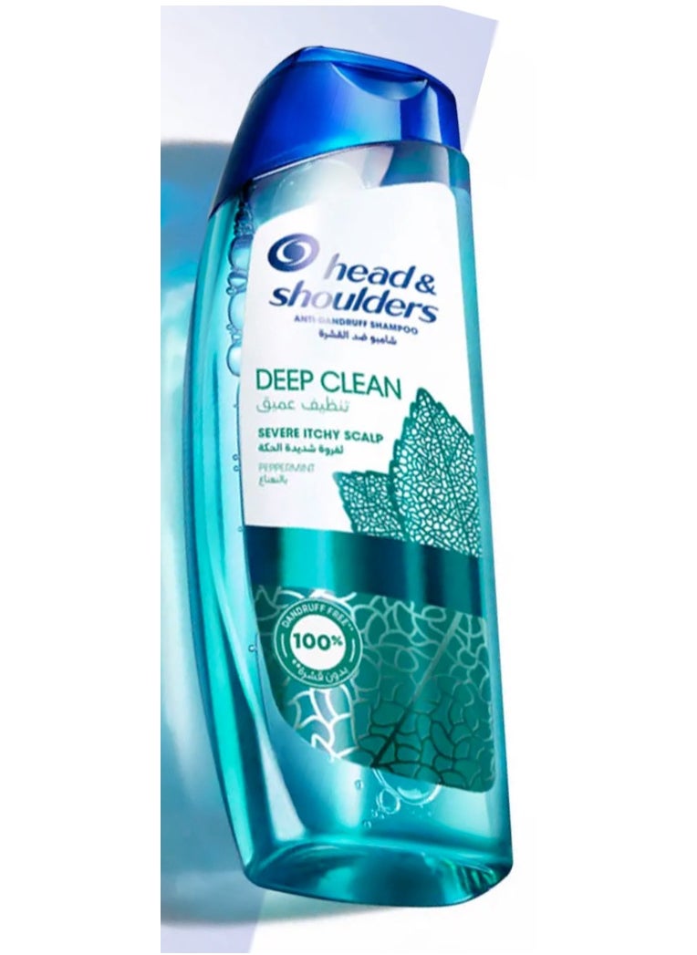 Head & Shoulders Deep Clean Shampoo For Severe Itchy Scalp, 400ml