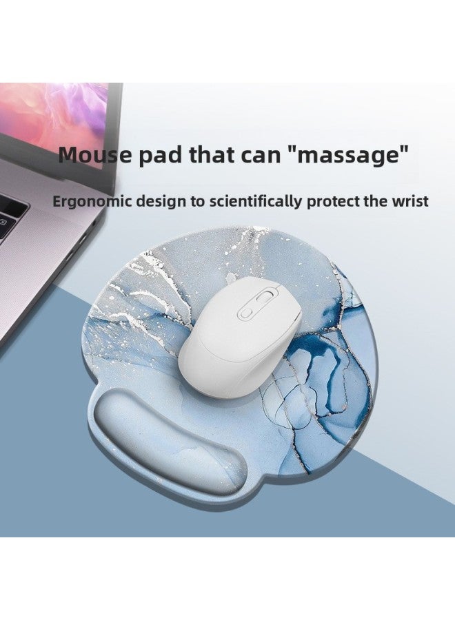 Special For Mouse Pad Wrist Pad Memory Cotton Keyboard Hand Support Large Table Pad Computer Wrist Support Palm Support Wholesale-Pattern:Four-piece-Galaxy  - Image 4