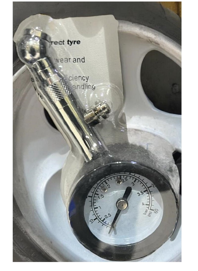 Loquat Air pressure gauge for cars and motorcycles - Image 2