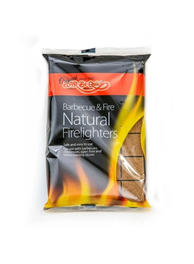 24-Blocks Barbecue and Fire Natural Firelighters 19.3 x 13.3 x 2.4 cm CUBE0047