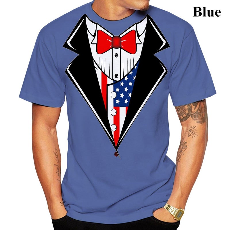 Men'S T-Shirt New 3D Retro Digital Print Men'S And Women'S T-Shirt - Image 1