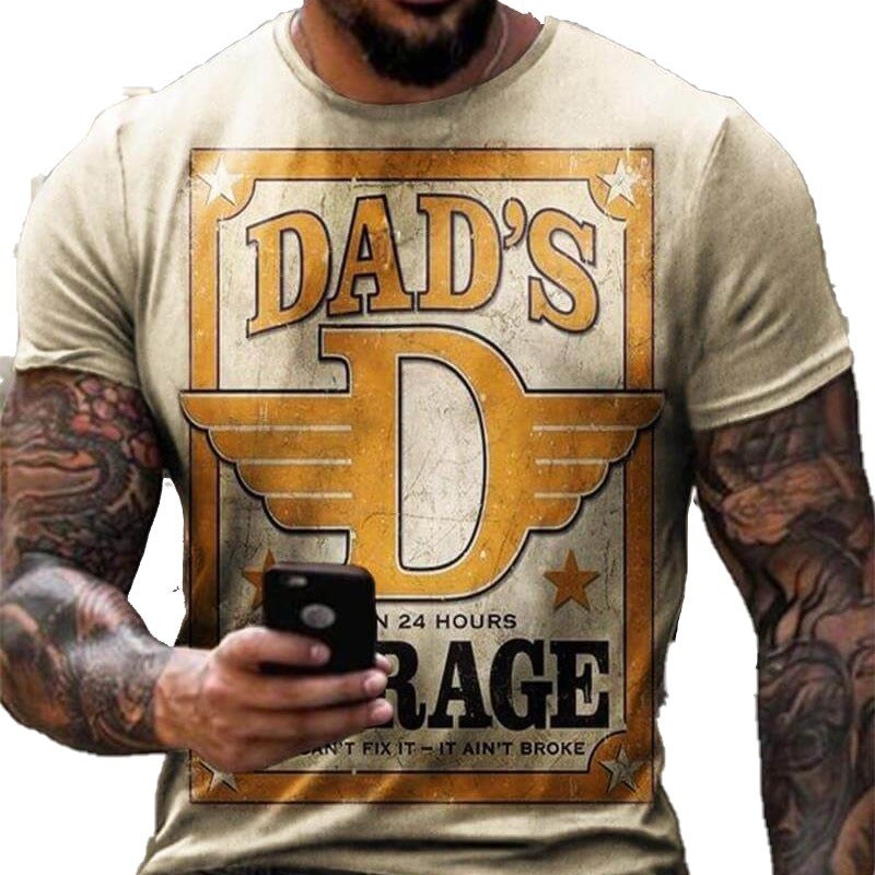 Men'S T-Shirt New 3D Retro Digital Print Men'S And Women'S T-Shirt - Image 4