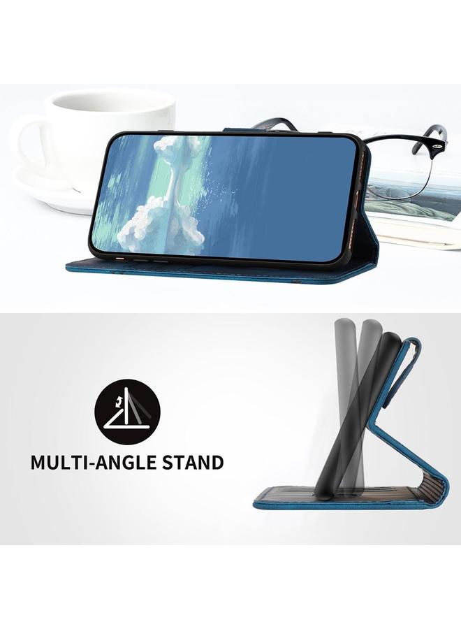 إيروريكس جراب لهاتف vivo Y29s 5G / Y04 4G بنمط عالمي من الجلد الملمس - Image 4