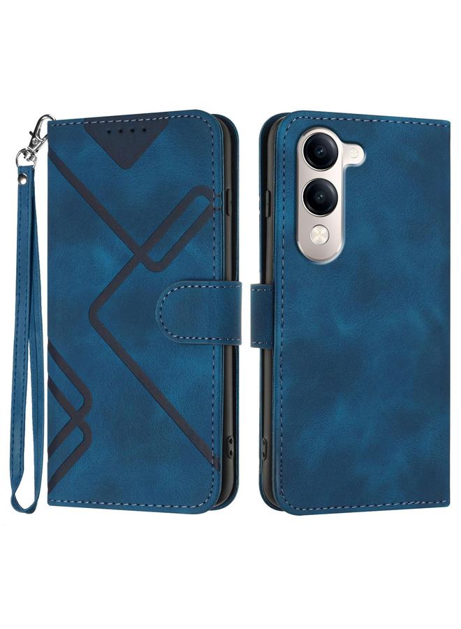 إيروريكس جراب لهاتف vivo Y29s 5G / Y04 4G بنمط عالمي من الجلد الملمس - Image 1