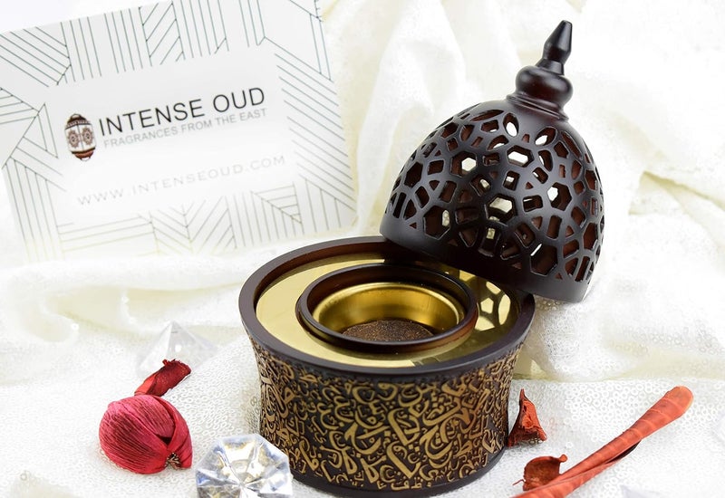INTENSE OUD Moisture proof Incense Burner - Brown Working day delivery service - Image 4