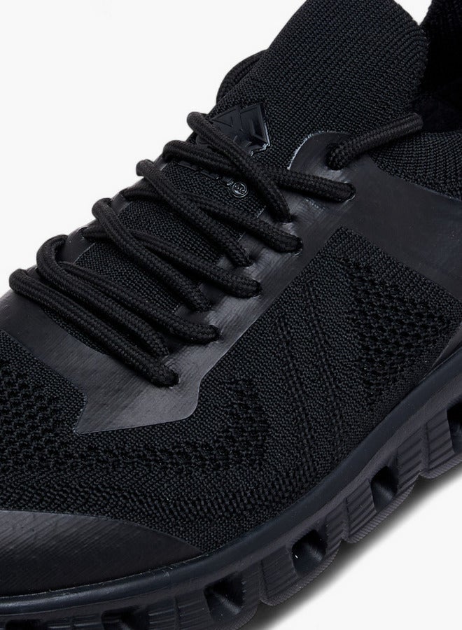 Oaklan by Shoexpress Panelled Lace-Up Sports Shoes - Image 4