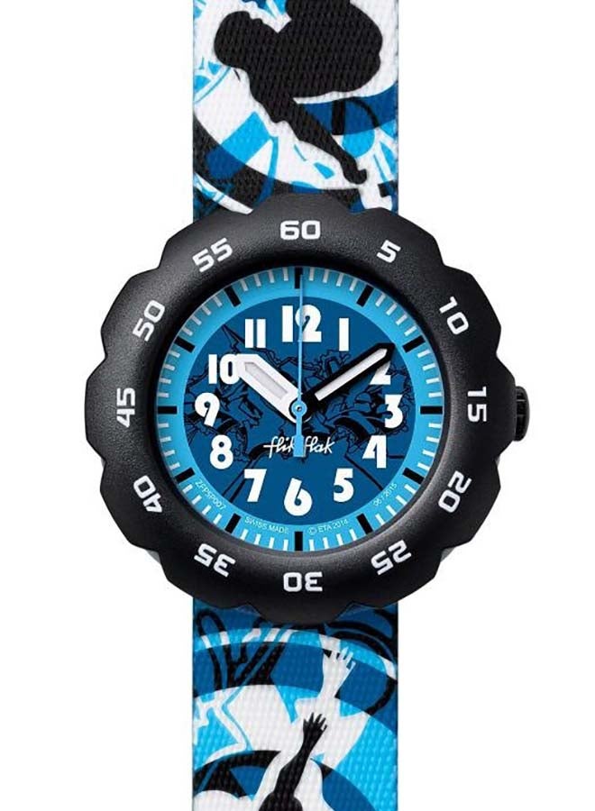 Swatch Kids Unisex Skater Boy Quartz Movement Water Resistant Wrist Watch - 32 Mm - Image 1