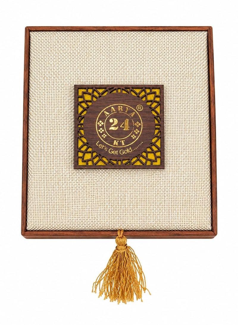 KHUSHBOO JEWELS 24KT PURE BURJ AL ARAB  GOLD FRAME (10*13CM) - Image 5