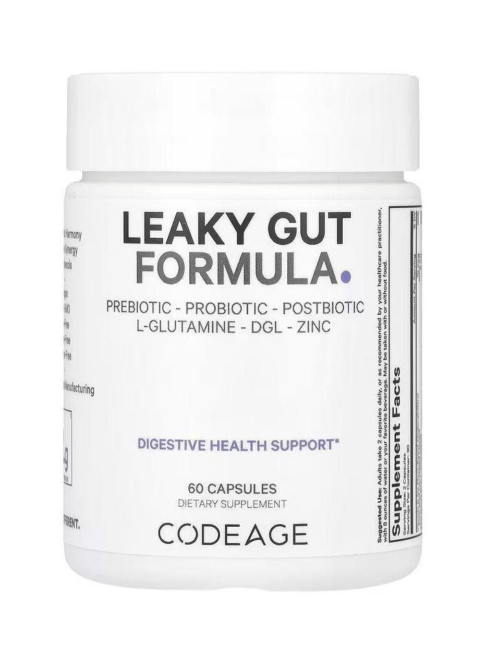 Codeage Leaky Gut Formula, 60 Capsules