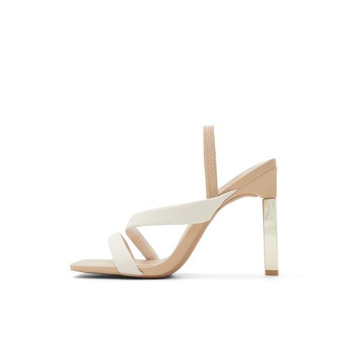 Call It Spring Women's Nightout Heeled Sandal, Bone Multi, 9 - Image 1