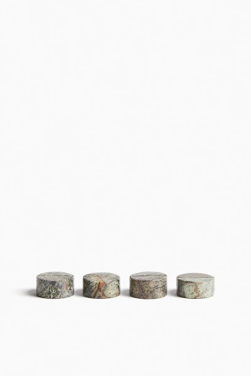 H&M 4-pack marble place card holders