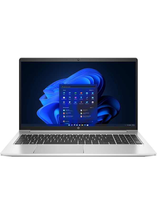 HP كمبيوتر محمول Probook 450 G9 بشاشة مقاس 15,6 بوصة ومعالج Core i5-1235U وذاكرة وصول عشوائي سعة 8 جيجابايت ومحرك أقراص SSD سعة 512 جيجابايت وبطاقة رسومات مدمجة ونظام تشغيل Windows 11 - Image 1