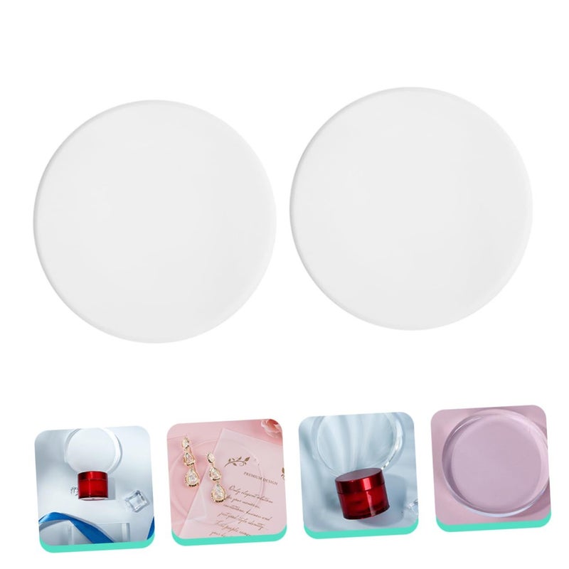 14cm Diameter Acrylic Board 2Pcs Photo Props Background Set - Image 5