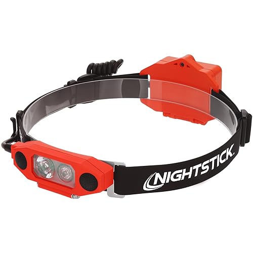 Nightstick DICATA™ XPP-5462RX X-Series Intrinsically Safe Low-Profile Dual-Light Headlamp, Red - Image 1