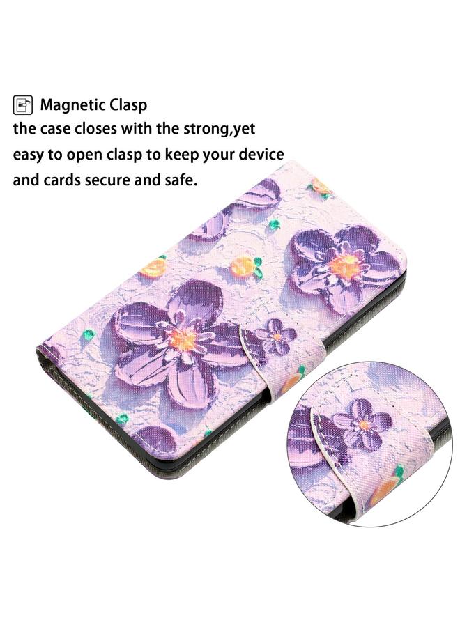 erorex Case For Samsung Galaxy A02s Colored Drawing Leather Phone Case - Image 5