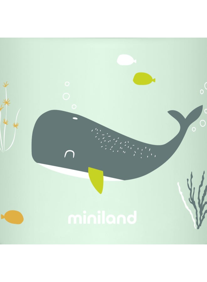 Miniland Thermetic Whaley 700ml food thermos set designed for babies and children - Image 4