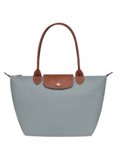 Longchamp Longchamp Women's Medium Tote Bag, Handbag, Shoulder Bag, Steel Gray Classic Style  - Image 1