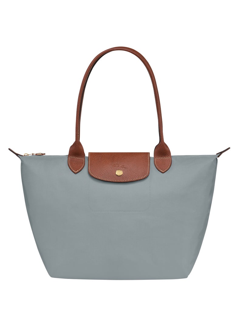 Longchamp Longchamp Women's Medium Tote Bag, Handbag, Shoulder Bag, Steel Gray Classic Style  - Image 1