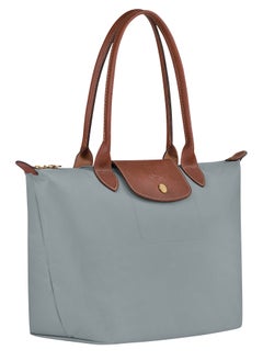 Longchamp Longchamp Women's Medium Tote Bag, Handbag, Shoulder Bag, Steel Gray Classic Style  - Image 4