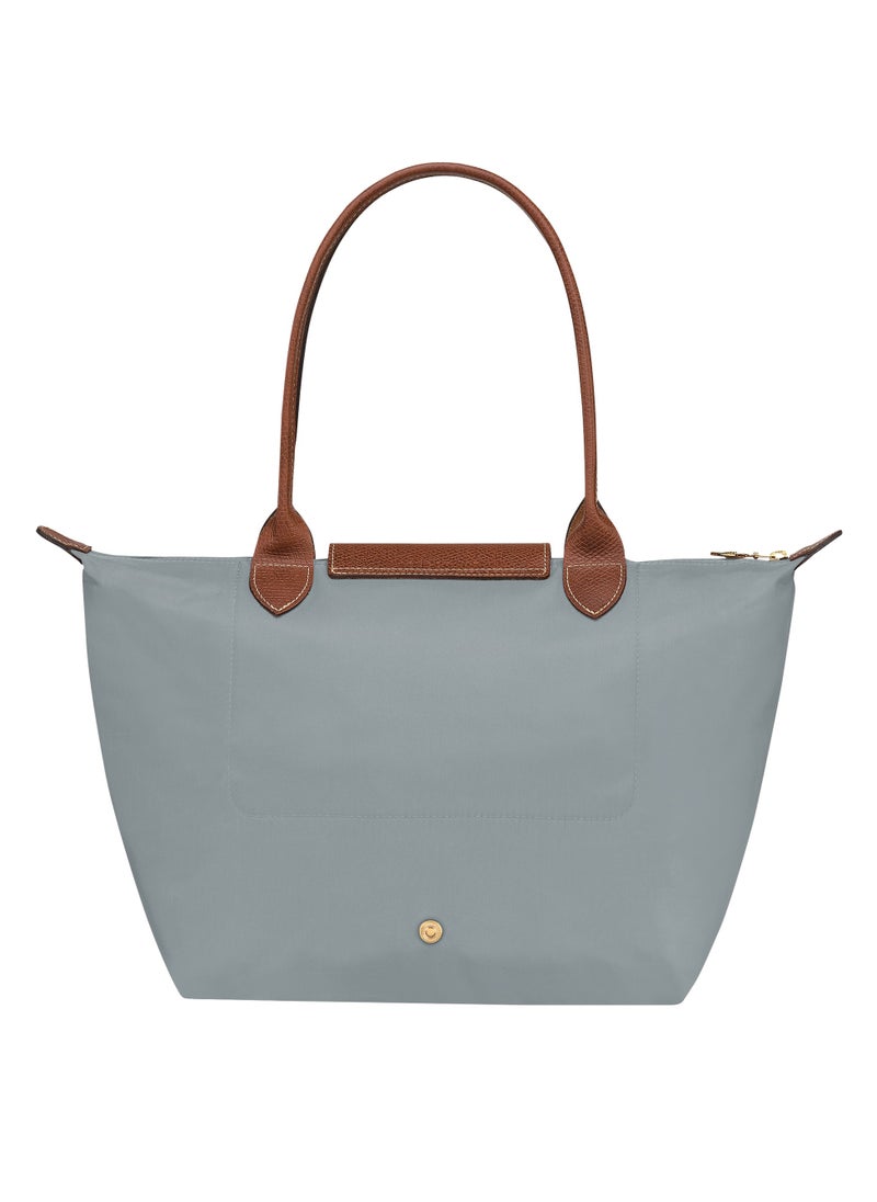 Longchamp Longchamp Women's Medium Tote Bag, Handbag, Shoulder Bag, Steel Gray Classic Style  - Image 5