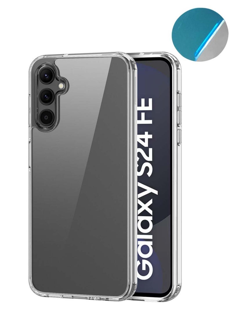 CHAPPELINE Samsung Galaxy S24 FE 5G 2024 AIRBAG CASE Series Premium Transparent Airbag Shockproof Anti-Yellowing Clear Case Cover - Clear - Image 1