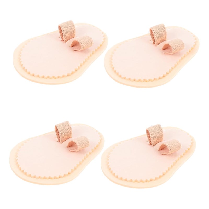 Individual group scene compatible BESTYASH 4pcs Adjustable Forefoot Toe Separators Flexible Hallux Corrector Pads for Men and Women Lightweight Reusable Foot Device for Splitting and Bunion Relief Comfortable Ergonomic In-house warehouse packing All-in-one local deliver plan Liquid tight joint Flexible use switching Practical versatile construction Medium weight Tiered cost purchase alternatives High precision lightweight material Precision processed material Transparent body Carefully engineered build Gulf popular simple design Gulf climate upgraded quality Carefully selected material Integrated practical design All user group compatible Fixed delivery schedule Non sticky surface Anti topple design Labor saving optimized design Updated modern design Upgraded classic design Regulated warehouse storage Modern versatile shape - Image 1