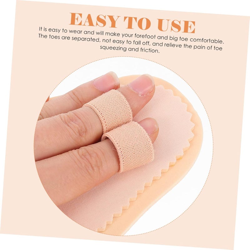 Individual group scene compatible BESTYASH 4pcs Adjustable Forefoot Toe Separators Flexible Hallux Corrector Pads for Men and Women Lightweight Reusable Foot Device for Splitting and Bunion Relief Comfortable Ergonomic In-house warehouse packing All-in-one local deliver plan Liquid tight joint Flexible use switching Practical versatile construction Medium weight Tiered cost purchase alternatives High precision lightweight material Precision processed material Transparent body Carefully engineered build Gulf popular simple design Gulf climate upgraded quality Carefully selected material Integrated practical design All user group compatible Fixed delivery schedule Non sticky surface Anti topple design Labor saving optimized design Updated modern design Upgraded classic design Regulated warehouse storage Modern versatile shape - Image 4