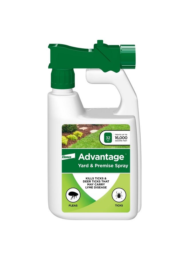 أدفنتاج بخاخ Advantage Yard & Premise | يقتل البراغيث والقراد وأكثر | 32 أونصة  - Image 1
