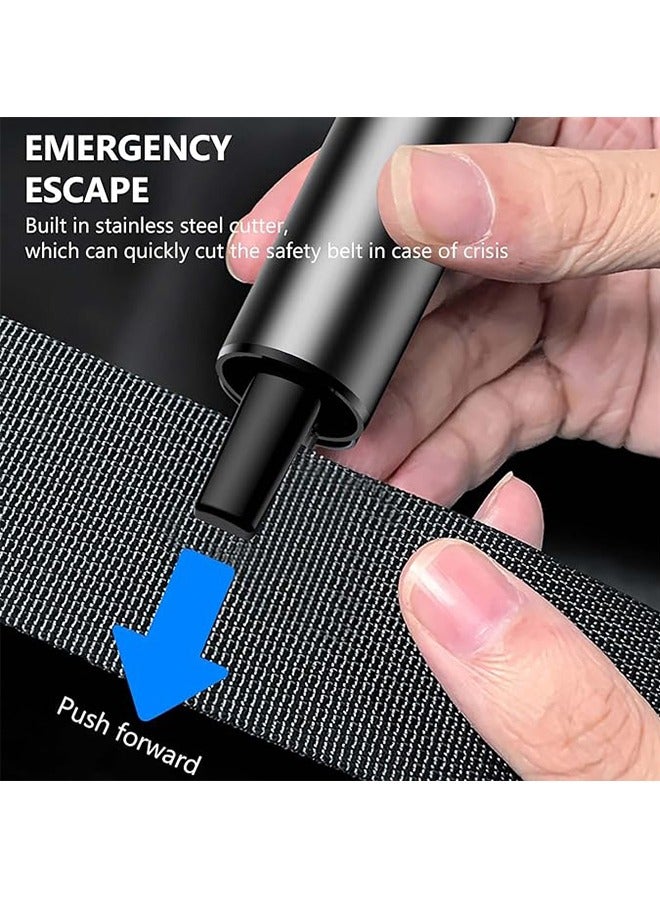 Ocean Portable Safe Hammer Glass Breaker, Car Safety Hammer Emergency Escape Tool, Seat Belt Cutter Emergency Escape Tool Black  - Image 5