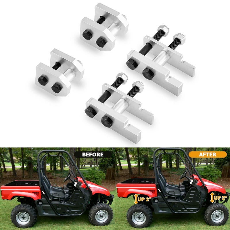 Dasen 2 Inch Full Lift Kit Compatible with Yamaha Rhino 450 660 700 Sport SE 20042015comes with instructions
