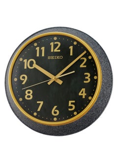 Seiko Seiko Analog  Black/Grey Quartz Wall clock 32.6 x32.6x8.0 cm QXA770KLS 