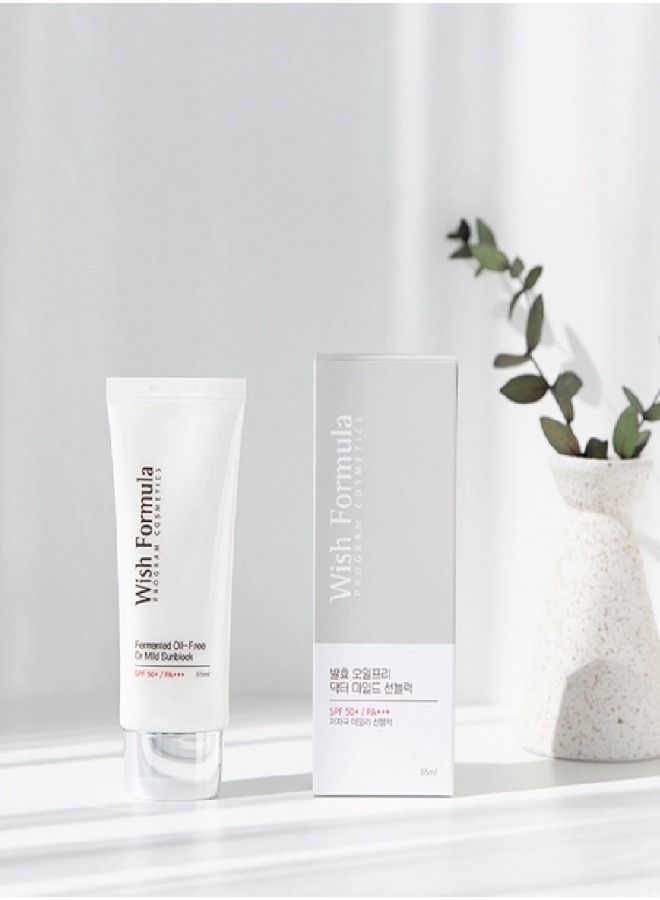 Wish Formula Oil-Free Dr Mild Sunblock - Image 3