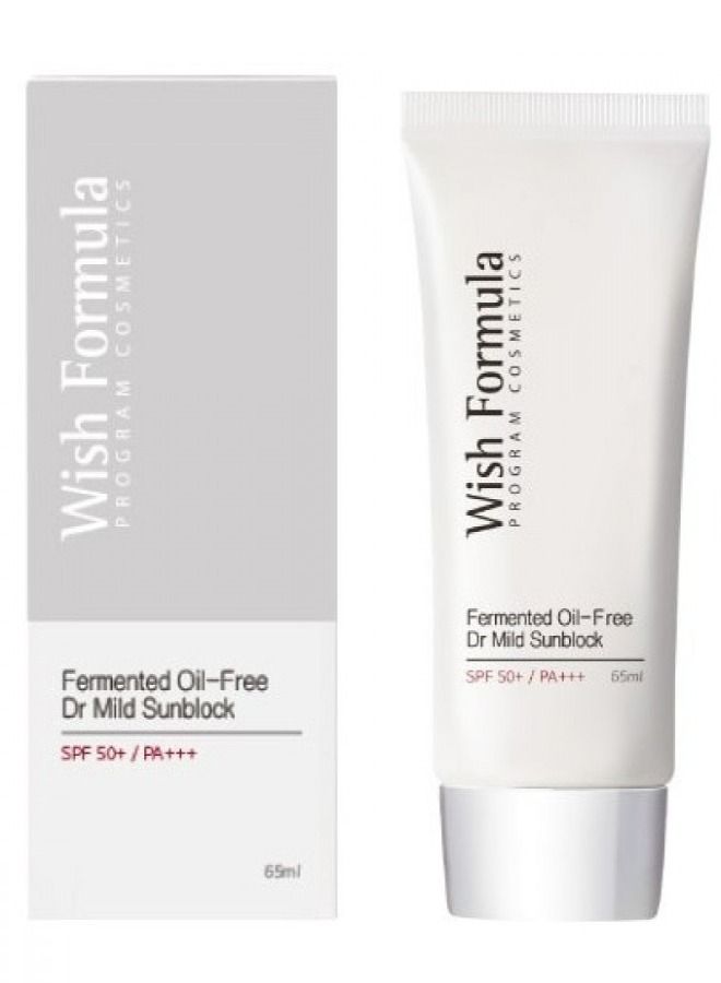 Wish Formula Oil-Free Dr Mild Sunblock - Image 1