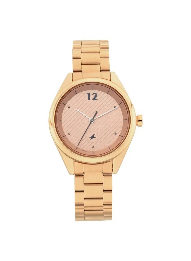 fastrack Women's Analog Round Shape Stainless Steel Wrist Watch - 6215WM01 - 43.5 Mm - Image 2
