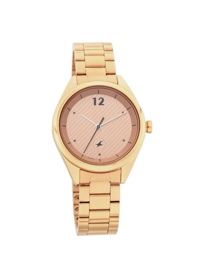 fastrack Women's Analog Round Shape Stainless Steel Wrist Watch - 6215WM01 - 43.5 Mm - Image 1