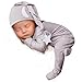 ForBaysy ForBaysy Newborn Photography Props Elf Costume Baby jumpsuit With Hats for Baby Boys Girls Photoshoot Outfits  - Image 2