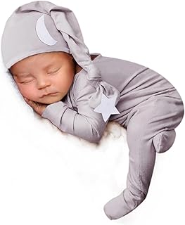 ForBaysy ForBaysy Newborn Photography Props Elf Costume Baby jumpsuit With Hats for Baby Boys Girls Photoshoot Outfits  - Image 1