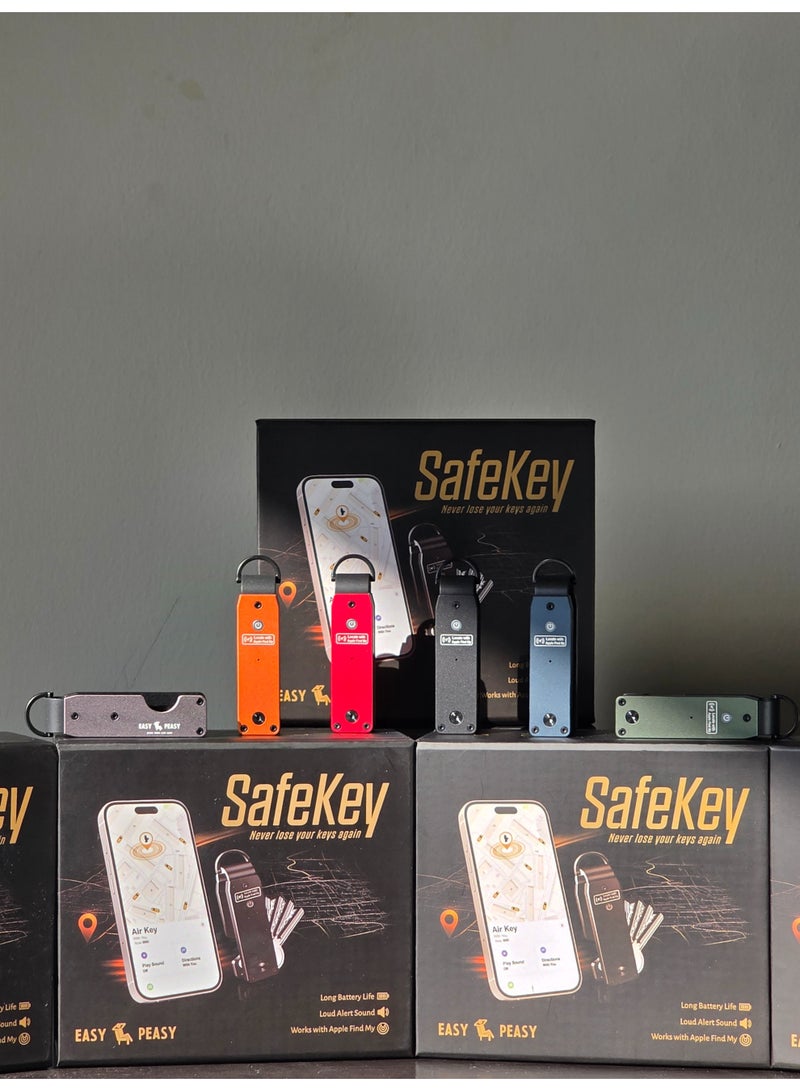 Easy Peasy SafeKey Smart Tracker and Key Organizer compatible with Apple Find My, Bluetooth Anti-Lost Locator. - Image 2
