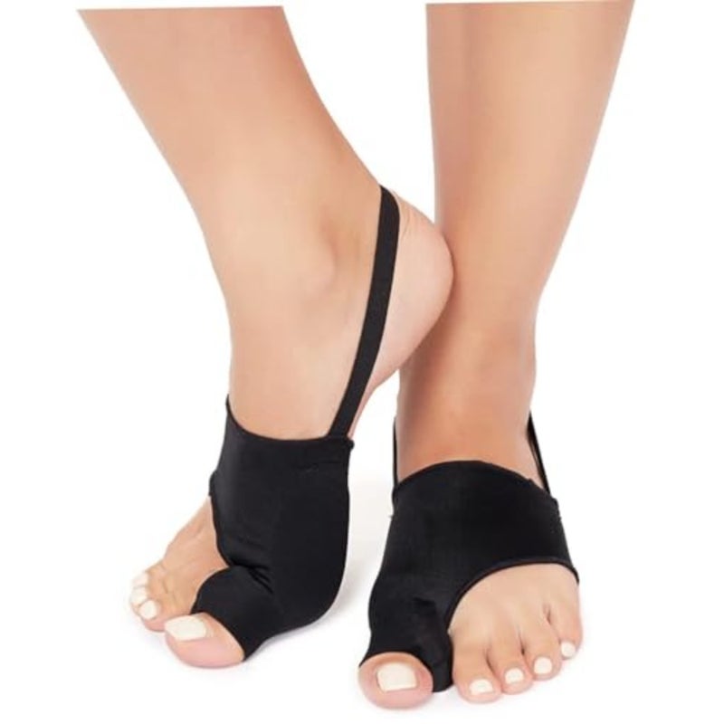 2 Pcs Bunion Corrector for Women and Men, Bunion Pads for Bunion Relief, Toe Corrector Straightener Toe Brace Separators for Overlapping Toes Men Women Toe Straightening and Pain - Image 1