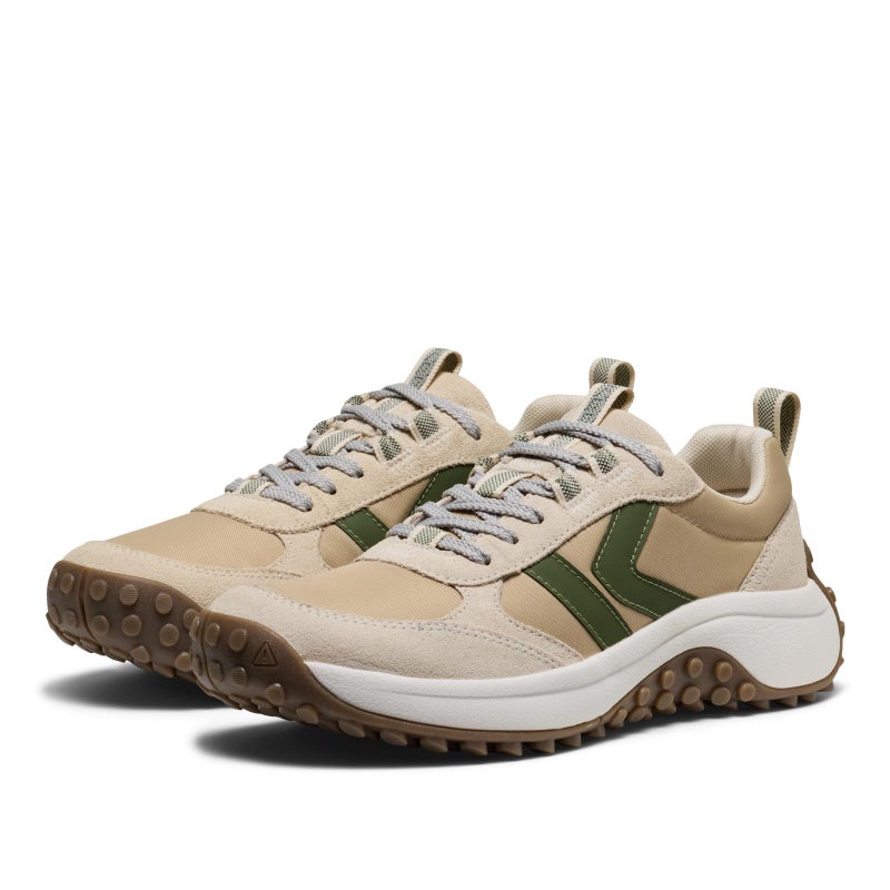 KEEN Women's KS86 Comfortable Durable Retro Style Sneakers, Birch/Safari, 10 - Image 4