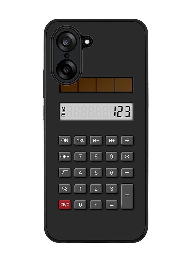 Stylizedd For OnePlus Nord CE5 / Ace 5 Racing Case,Slim fit Camera Protection, Shockproof Thin Phone cover  - Calc (Black)