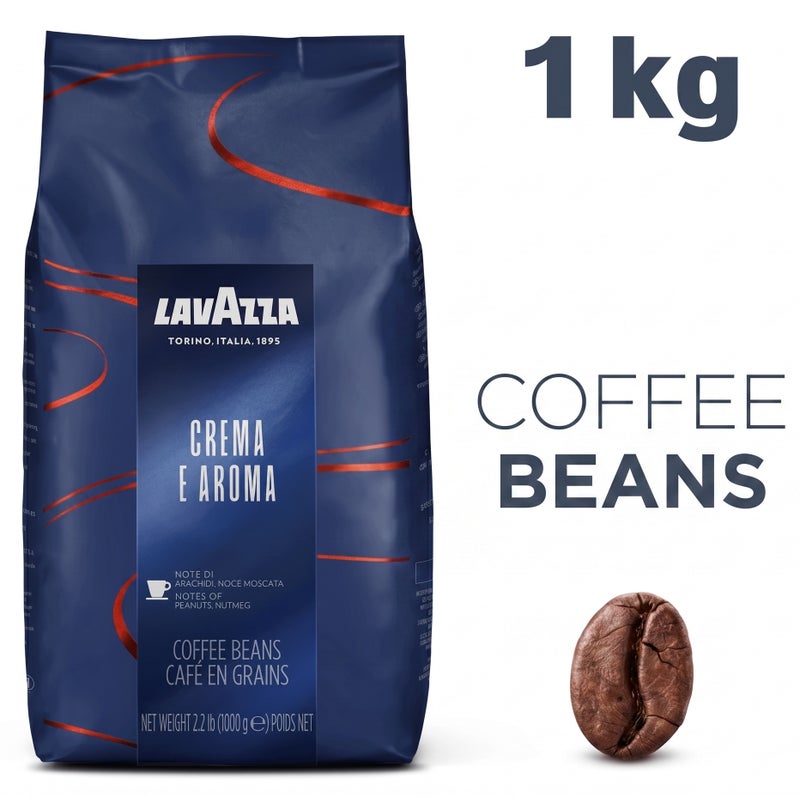Lavazza Crema E Aroma Coffee Beans 1000grams - Image 1
