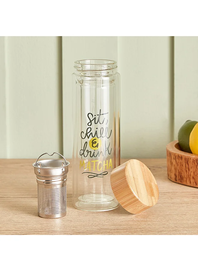 Home Box  Harmony Tea Infuser Bottle 400 ml  | Best Price UAE