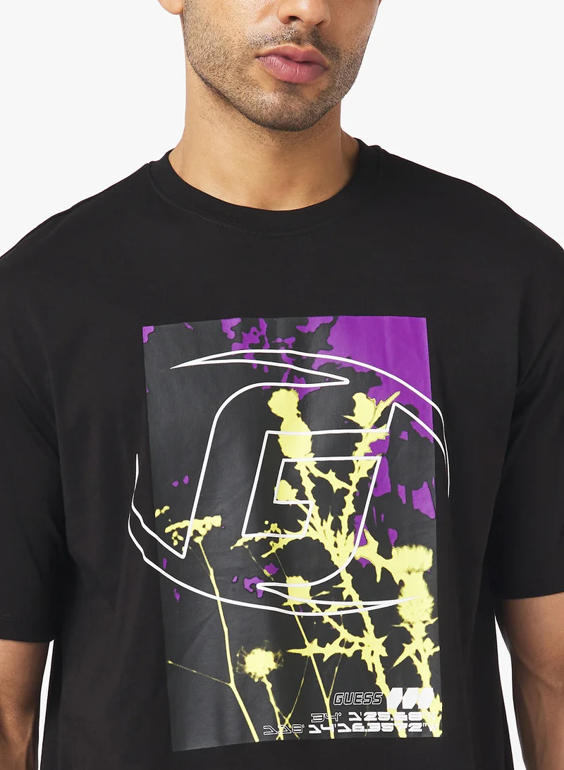 GUESS Rinaldo Crew Neck  T-Shirt