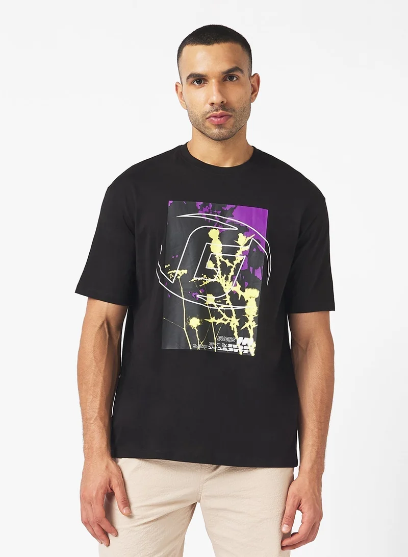 GUESS Rinaldo Crew Neck  T-Shirt